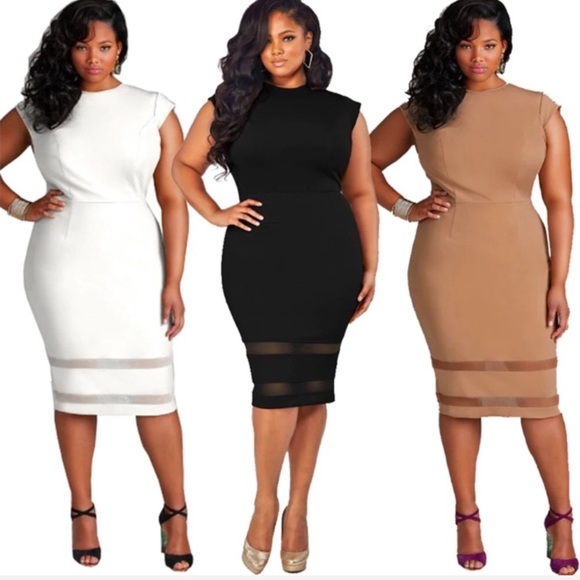 (last 2) 🌴Women’s plus size casual dress in champagn - Picture 4 of 10